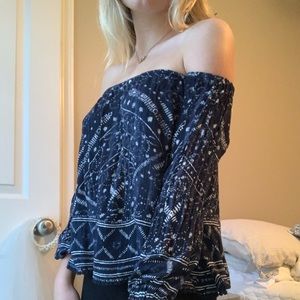 off the shoulder top